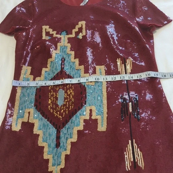 Embellished Cady women's dress size 8. Ralph Lauren Collection - Picture 8 of 14